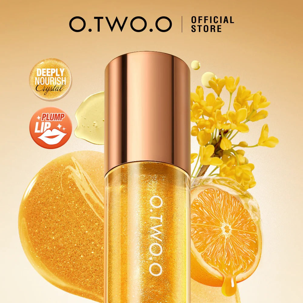 O.TWO.O Crystal Shiny Deeply Hydrates Repair Lip Oil