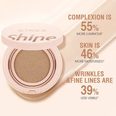 كريم أساس O.TWO.O Shine Air Cushion BB - 12.5 جم