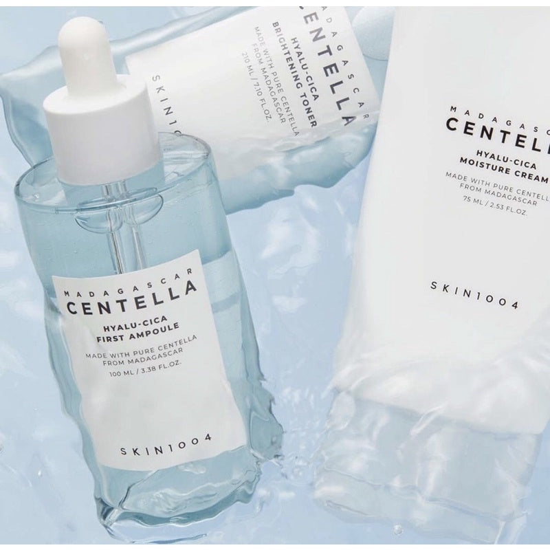 SKIN1004 Hyalu-CICA First Ampoule 3.38 fl. oz, 100ml, Soothing Hydration Dry Skin