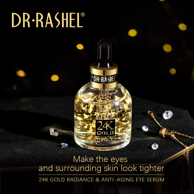 Dr.Rashel 24k Gold Radiance & Anti-aging Eye Serum - 30ml