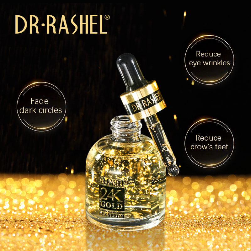 Dr.Rashel 24k Gold Radiance & Anti-aging Eye Serum - 30ml