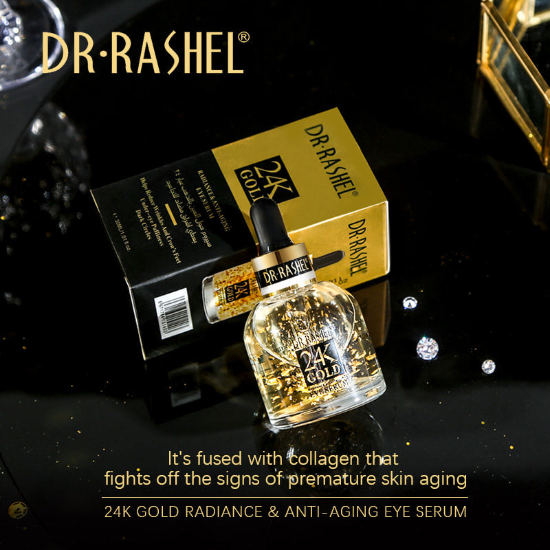 Dr.Rashel 24k Gold Radiance & Anti-aging Eye Serum - 30ml