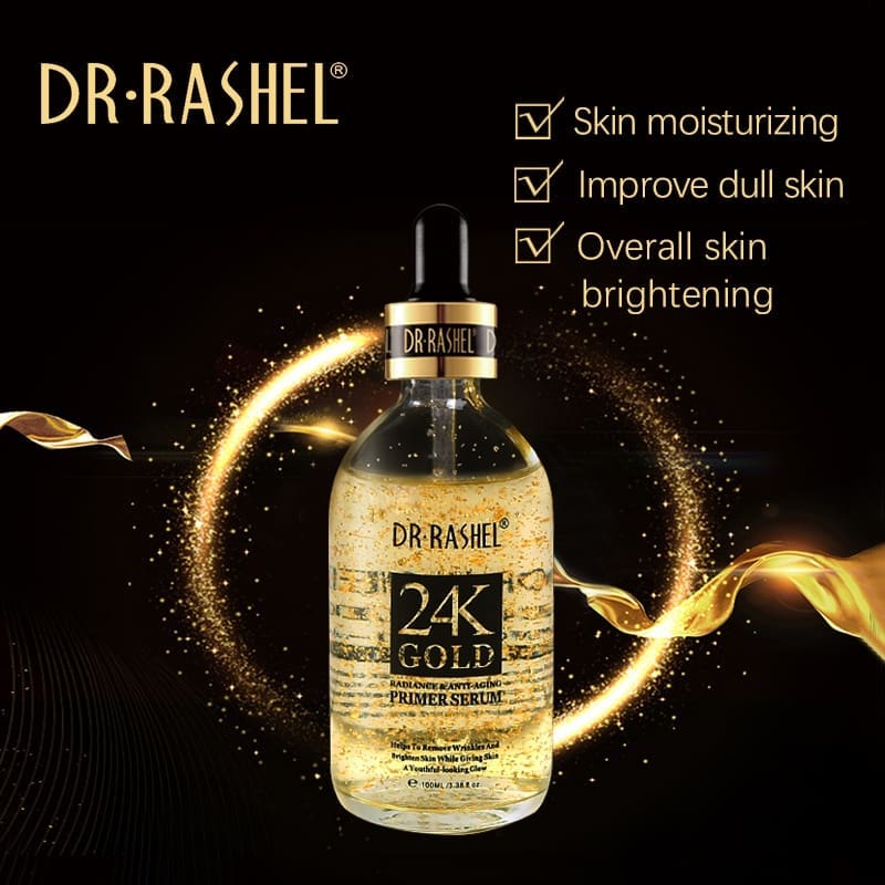 Dr.Rashel 24k Gold Radiance & Anti-aging Primer Serum - 100ml