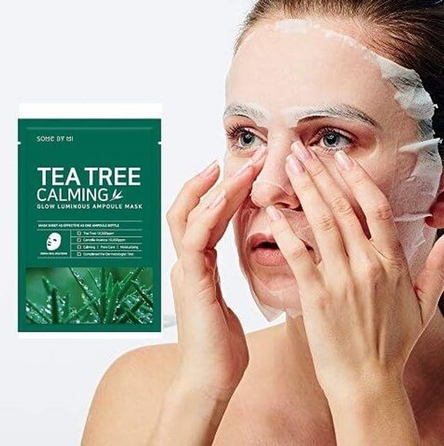 Some By Mi Tea Tree Calming Glow Luminous Ampoule Mask