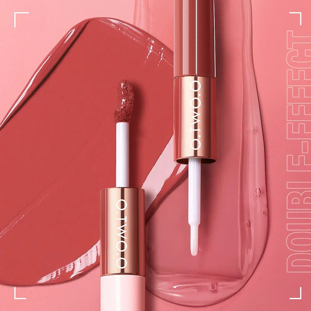 O.TWO.O Two in One Double Effect Matte & Gloss Lipstick