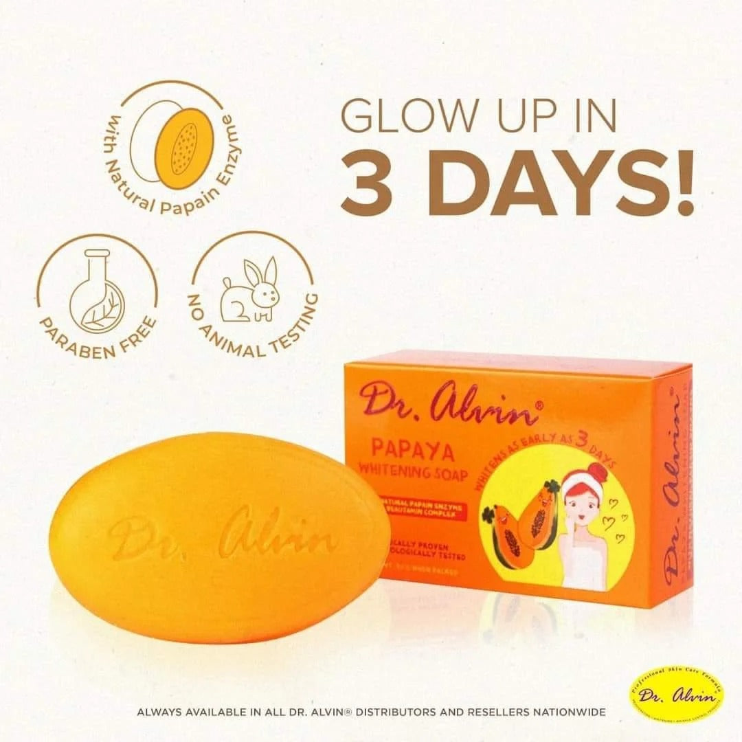 Dr.Alvin Papaya Whitening Soap
