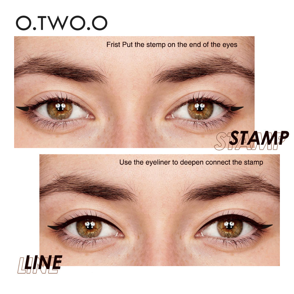 O.TWO.O 2in1 Instant Wing Stamp Eyeliner - 2.8g