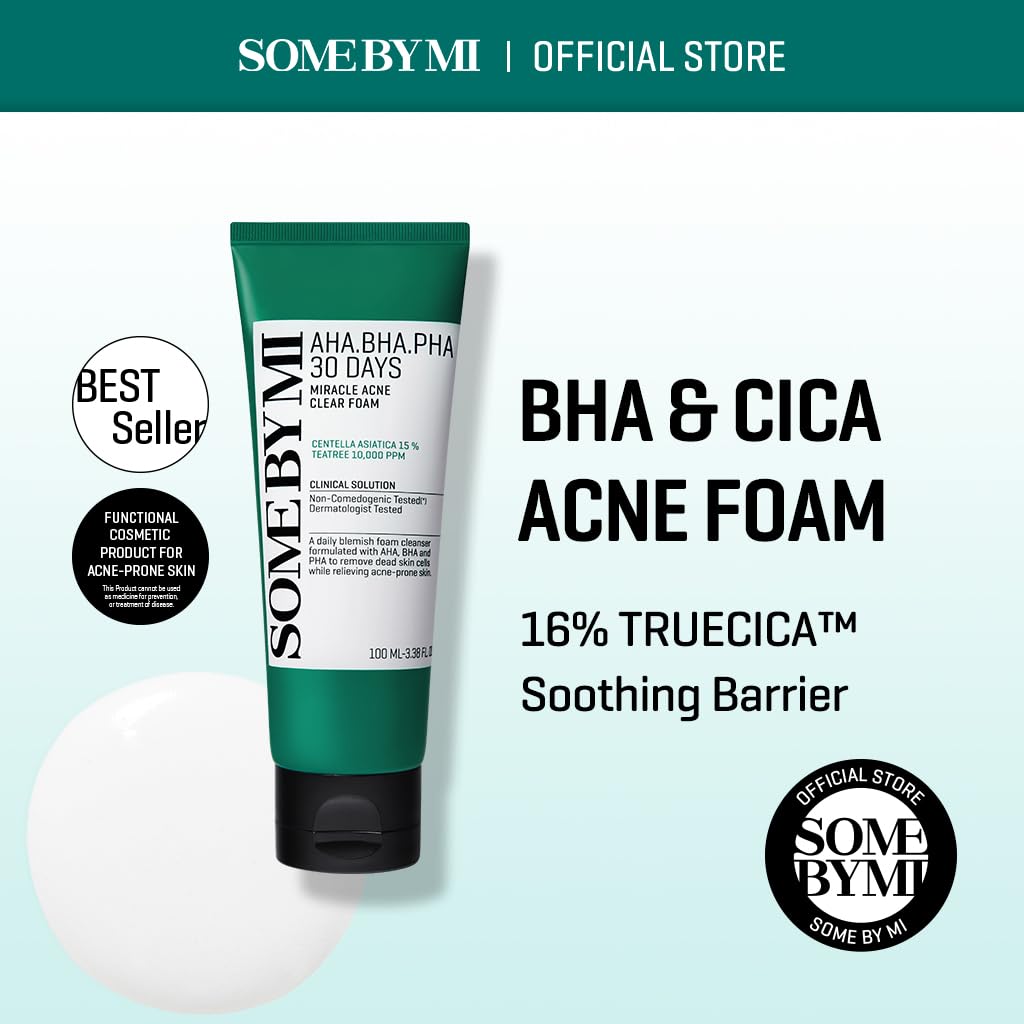 Some By Mi AHA.BHA.PHA 30 Days Miracle Acne Clear Foam - 100ml