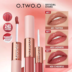 O.TWO.O Two in One Double Effect Matte & Gloss Lipstick