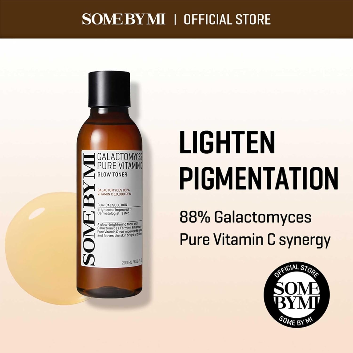 Some By Mi Galactomyces Pure Vitamin C Glow Toner - 200ml