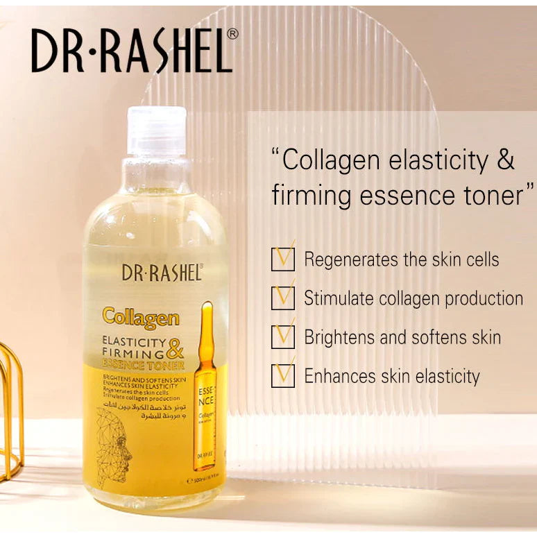 Dr.Rashel Collagen Elasticity & Firming Essence Toner - 500ml