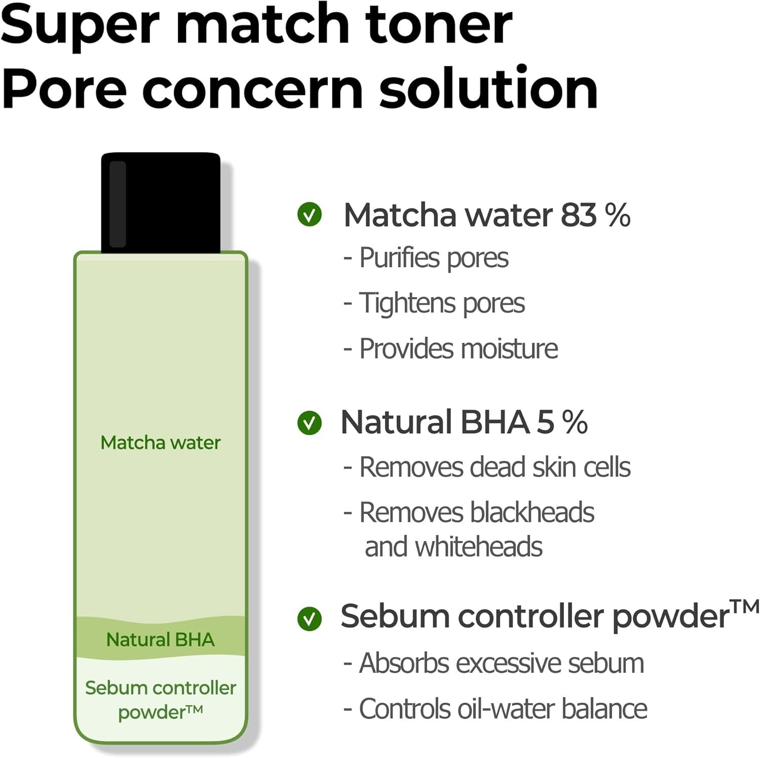 Some By Mi Super Matcha Pore Tightening Toner - 150ml