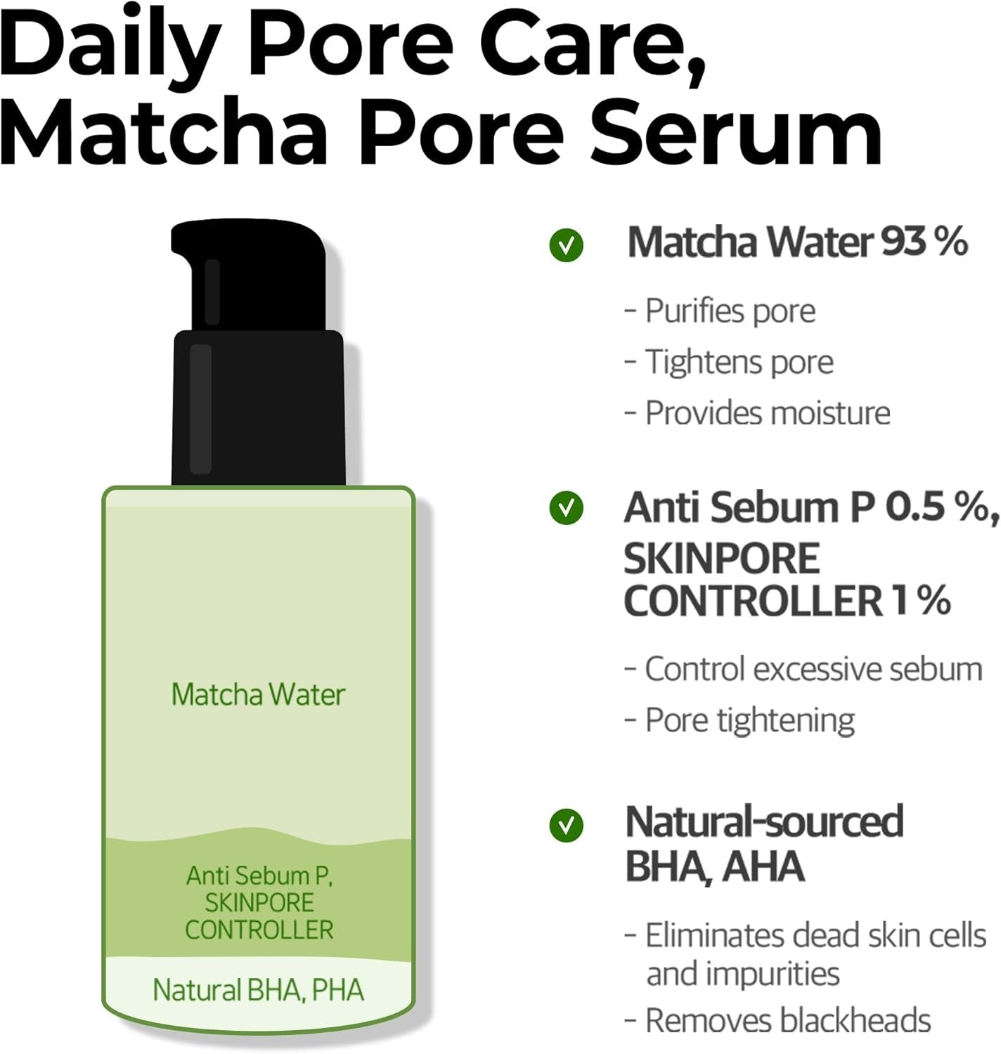 Some By Mi Super Matcha Pore Tightening Serum - 50ml