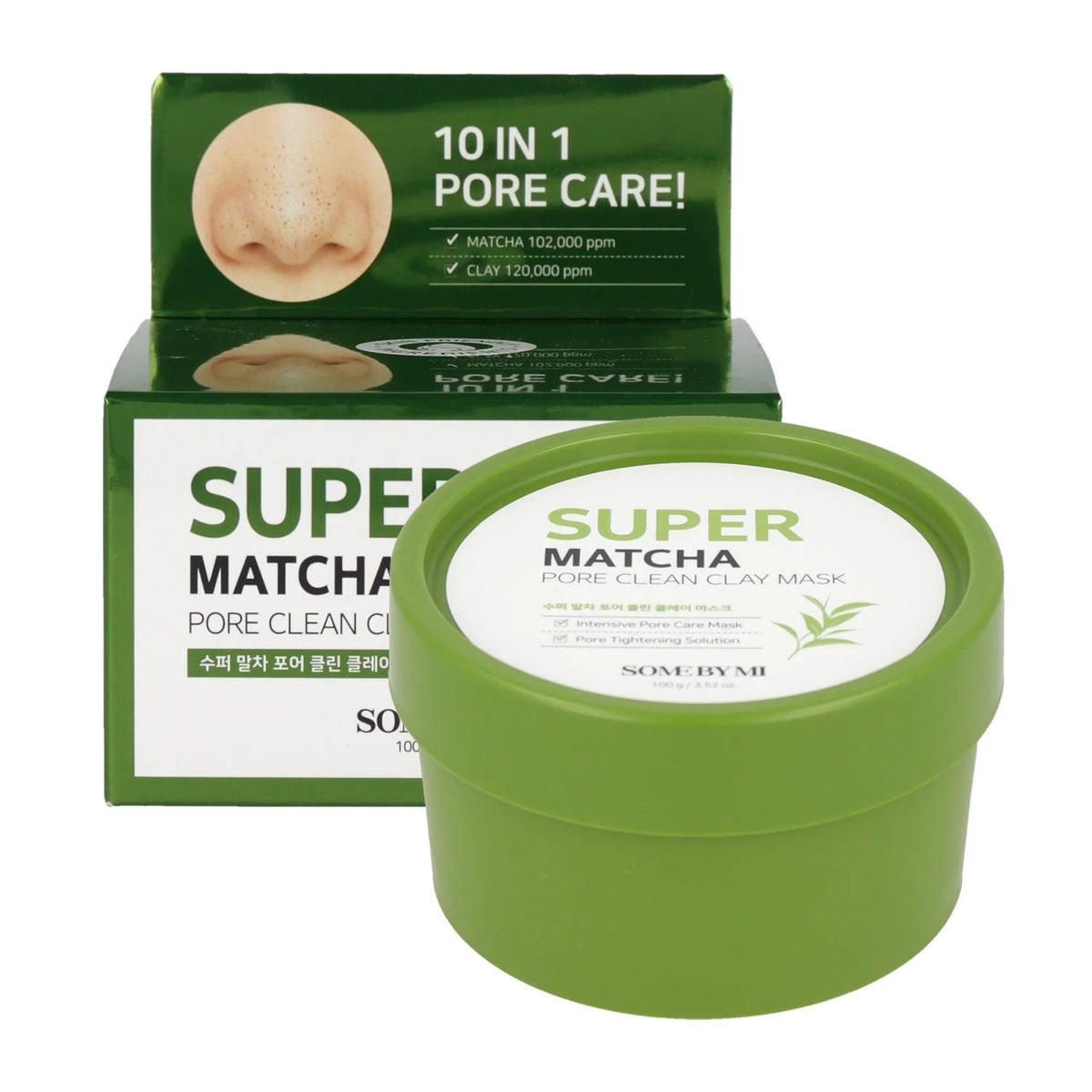 Some By Mi Super Matcha Pore Clean Clay Mask - 100g