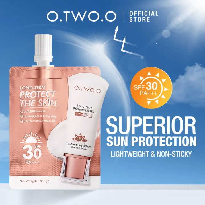 O.two.o UV Protection Clear Sunscreen SPF30 PA+++ 2g