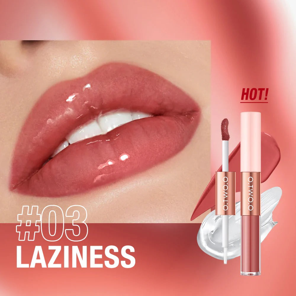 O.TWO.O Two in One Double Effect Matte & Gloss Lipstick