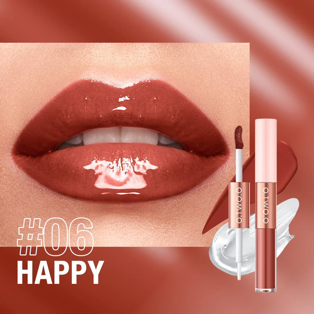 O.TWO.O Two in One Double Effect Matte & Gloss Lipstick