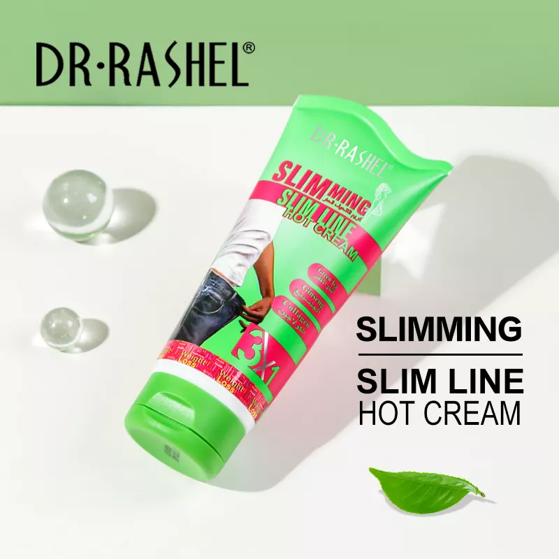 Dr.Rashel Slimming Slim Line Hot Cream _ Green Tea, Collagen & Ginger Formula 150g