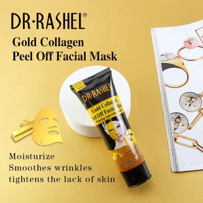 Dr.Rashel Gold Collagen Peel Off Facial Mask Whitening Anti Wrinkle Mask - 120ml