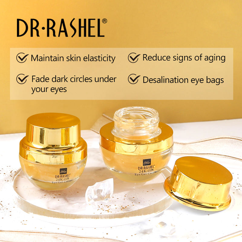 Dr.Rashel Eye Gel Cream 24k Gold And Collagen - 20ml