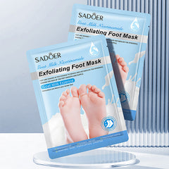 Sadoer Exfoliating Foot Mask - Goat Milk Essence - 35g