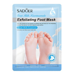 Sadoer Exfoliating Foot Mask - Goat Milk Essence - 35g