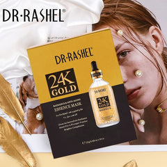 Dr.Rashel 24k Gold Radiance & Anti Aging Essence Mask - 25g