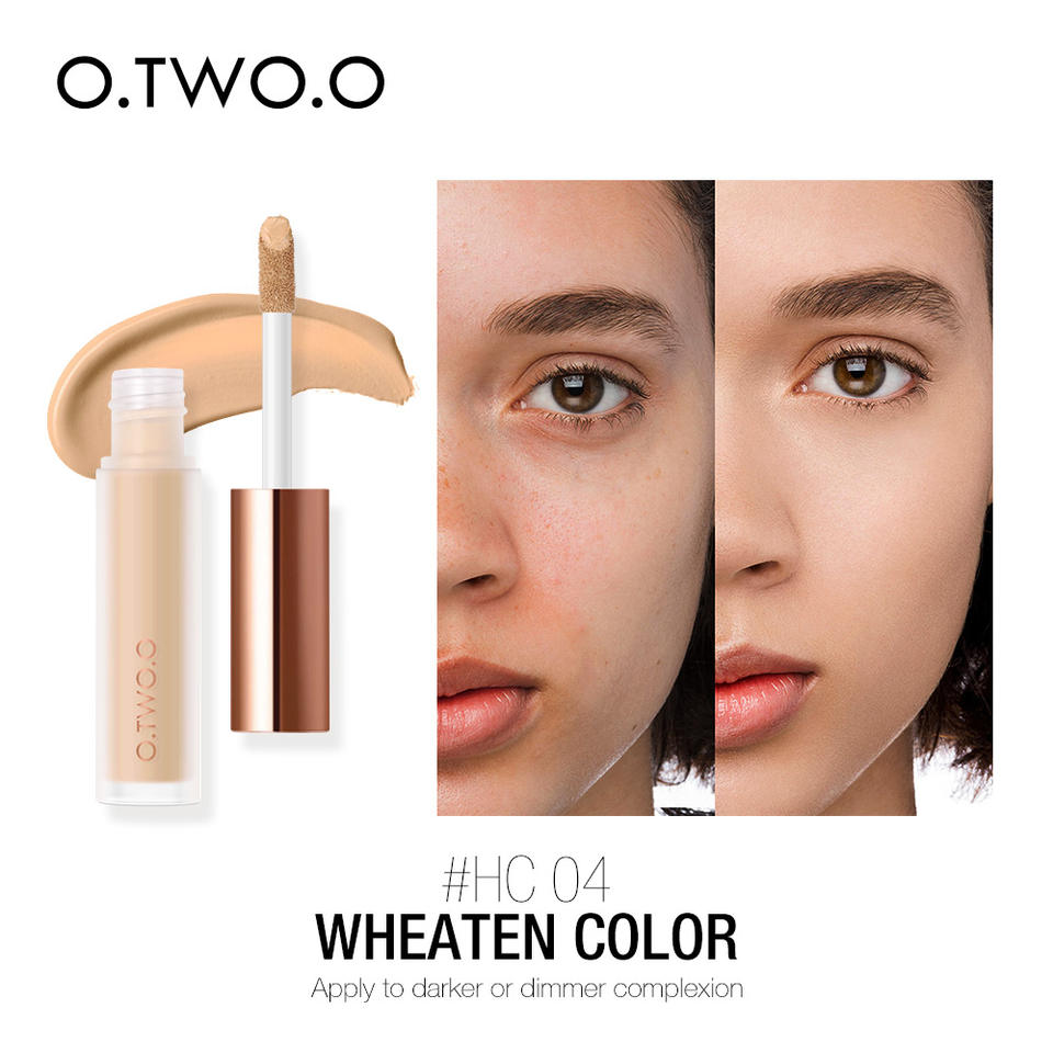 O.TWO.O Cosmetics Face Makeup High Cover Oil Control Long Lasting Liquid Concealer - 5.5 جم