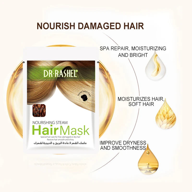 Dr.Rashel Argan Oil Nourishing Steam Hair Mask - 40g