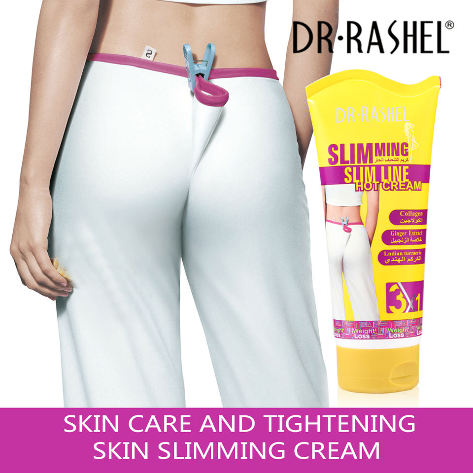 Dr.Rashel Slimming Slim Line Hot Cream _ Ginger Extract, Collagen & Indian Turmeric - 150g