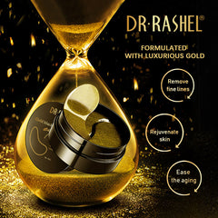 Dr.Rashel Gold Black Pearl Hydrogel Eye Mask - 60Pcs