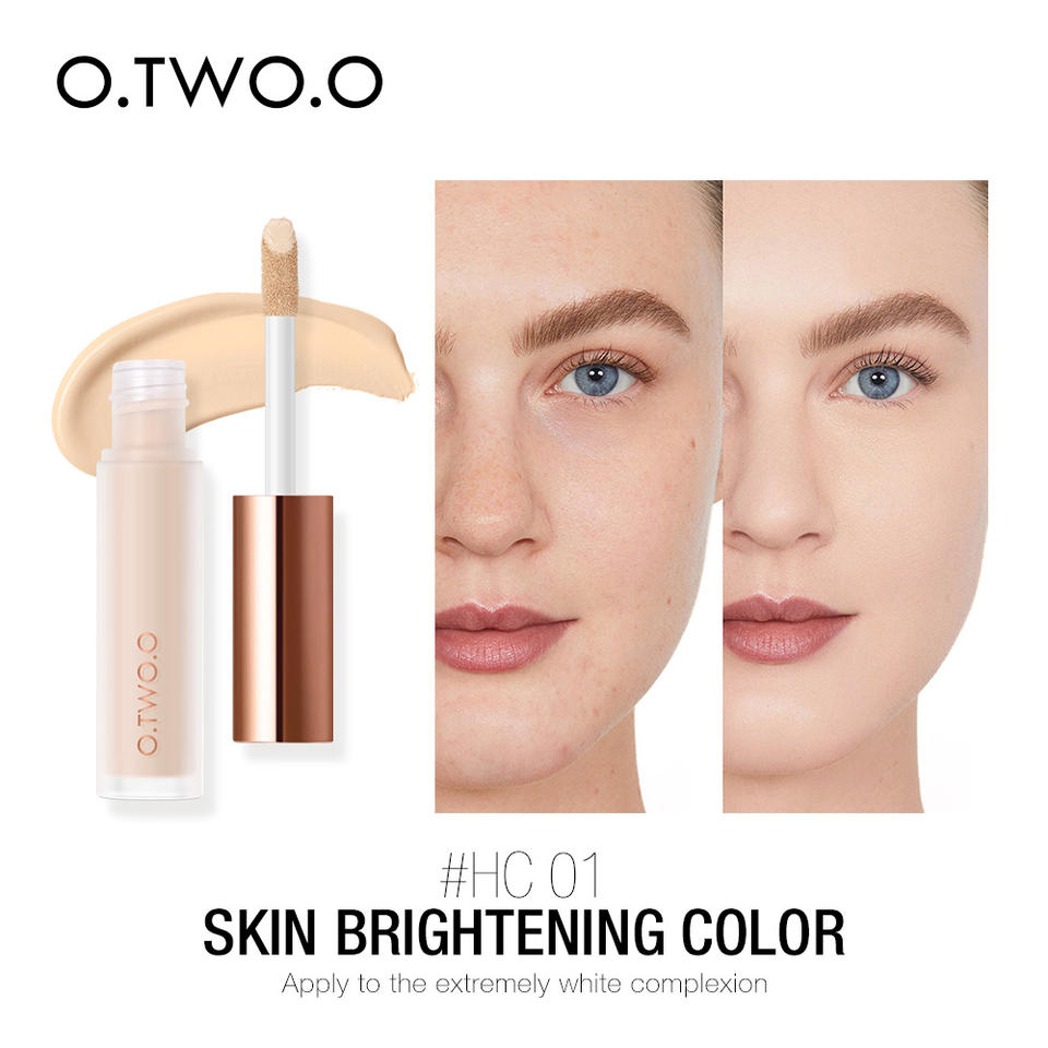 O.TWO.O Cosmetics Face Makeup High Cover Oil Control Long Lasting Liquid Concealer - 5.5 جم