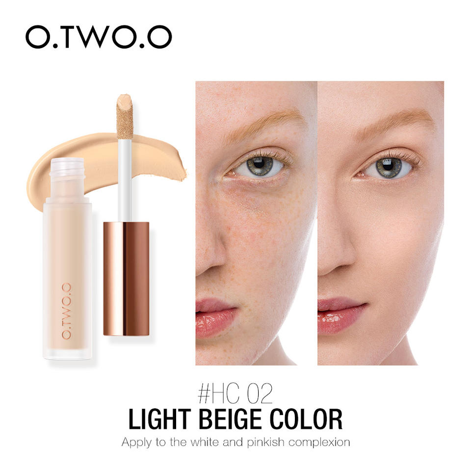 O.TWO.O Cosmetics Face Makeup High Cover Oil Control Long Lasting Liquid Concealer - 5.5 جم