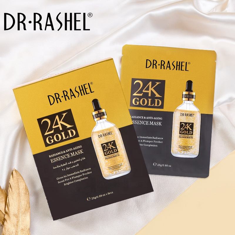 Dr.Rashel 24k Gold Radiance & Anti Aging Essence Mask - 25g