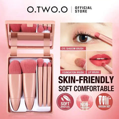 O.TWO.O Soft Fiber Makeup Brushes Set