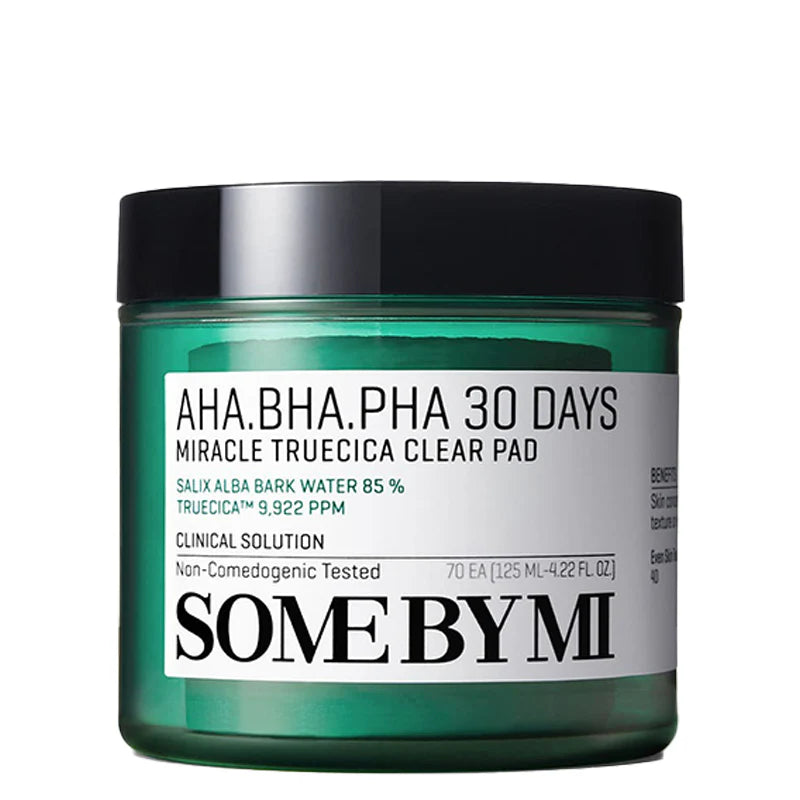 Some By Mi AHA.BHA.PHA 30Days Miracle Truecica clear pad - 125ML