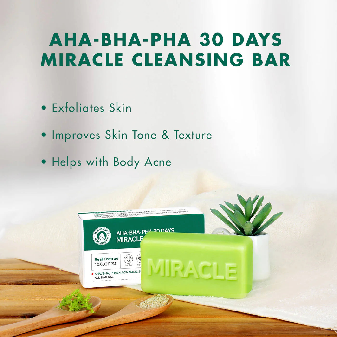 Some By Mi AHA.BHA.PHA 30 Days Miracle Cleansing Bar - 106g