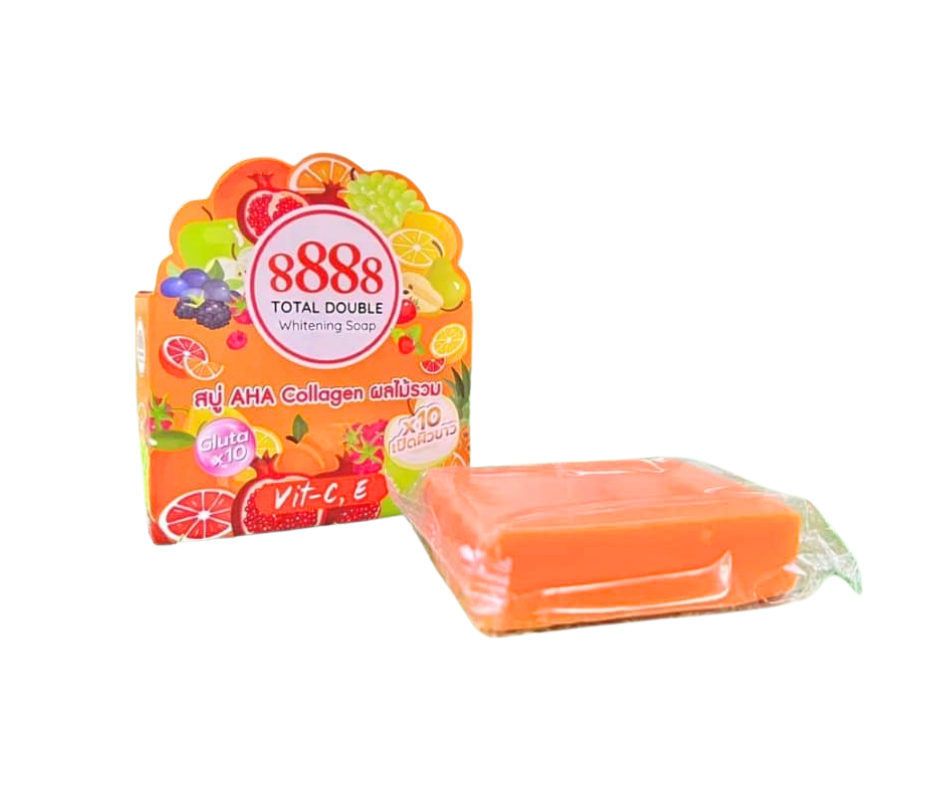 8888 Total Double Whitening Soap - 80g