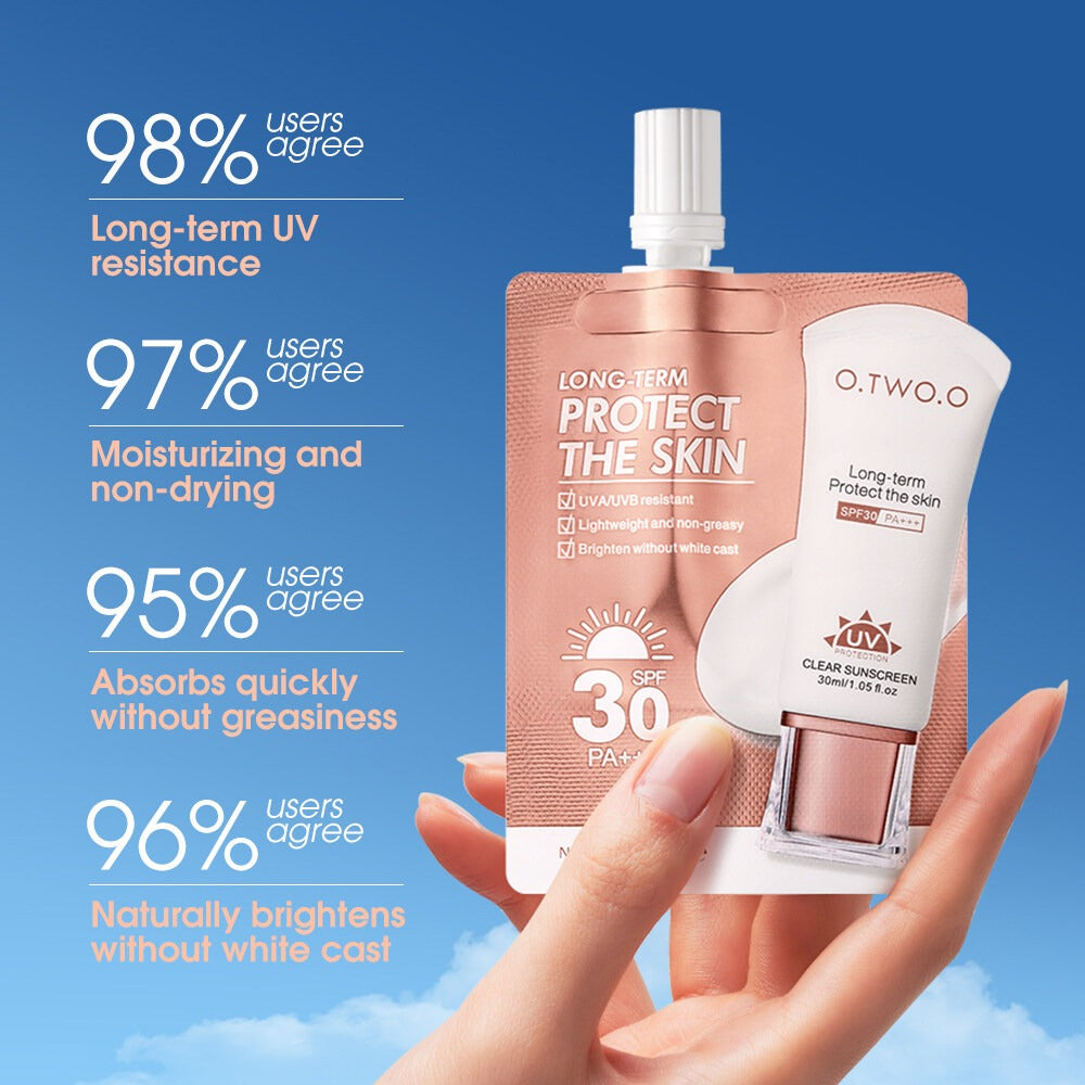 O.two.o UV Protection Clear Sunscreen SPF30 PA+++ 2g