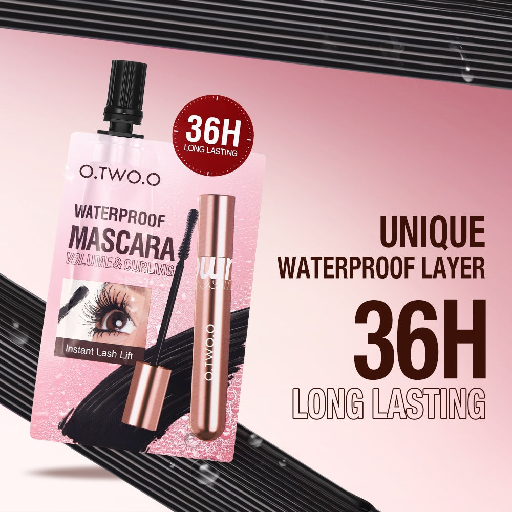 O.two.o Waterproof Mascara Volume Curling - 2g