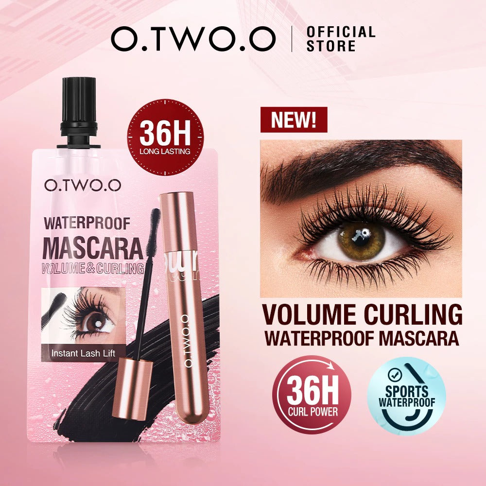 O.two.o Waterproof Mascara Volume Curling - 2g