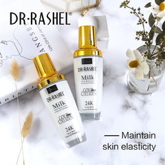 Dr.Rashel Milk With Real Gold Atoms & Collagen _ Facial Milk Cleaner & Whitening - 100ml