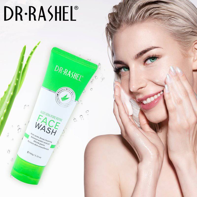 Dr.Rashel Aloe Vera Pore Refine Face Wash - 100g