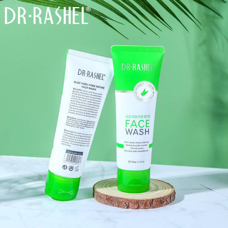 Dr.Rashel Aloe Vera Pore Refine Face Wash - 100g