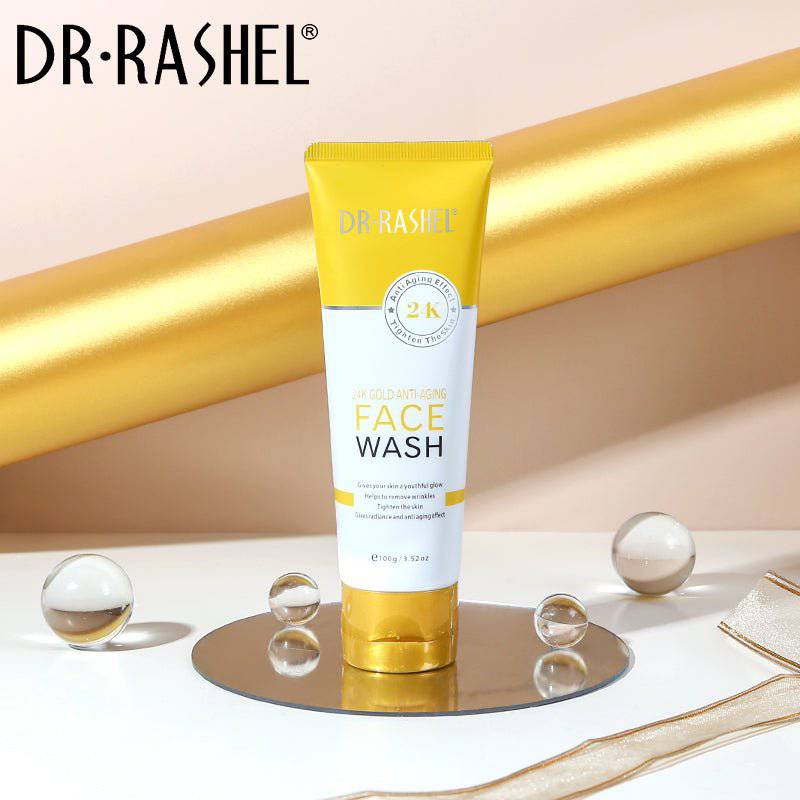 Dr.Rashel 24k Gold Anti Aging Face Wash - 100g