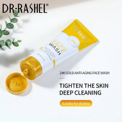 Dr.Rashel 24k Gold Anti Aging Face Wash - 100g