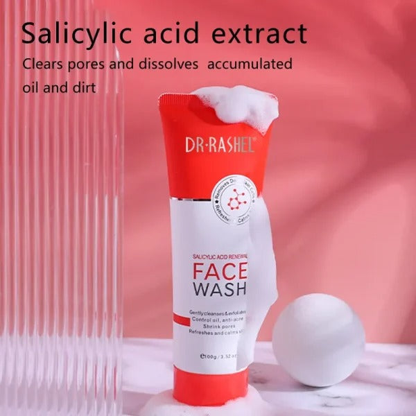 Dr.Rashel Salicylic Acid Renewal Face Wash - 100g