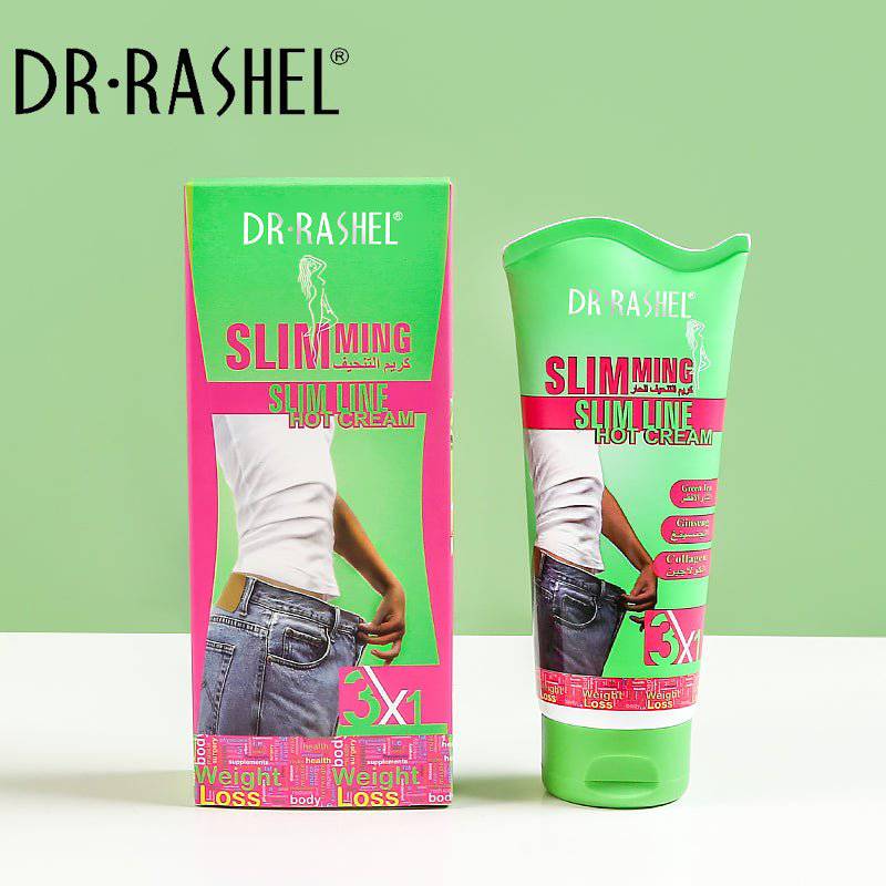 Dr.Rashel Slimming Slim Line Hot Cream _ Green Tea, Collagen & Ginger Formula 150g