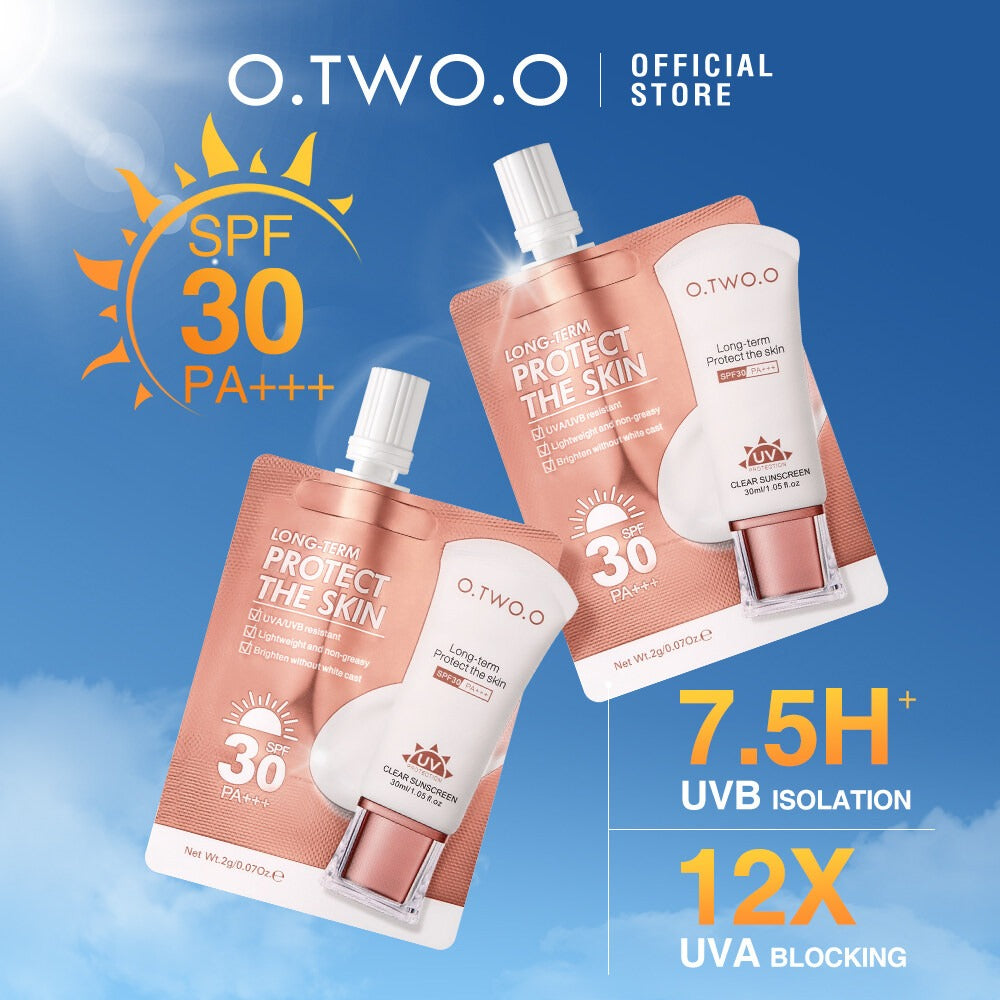 O.two.o UV Protection Clear Sunscreen SPF30 PA+++ 2g