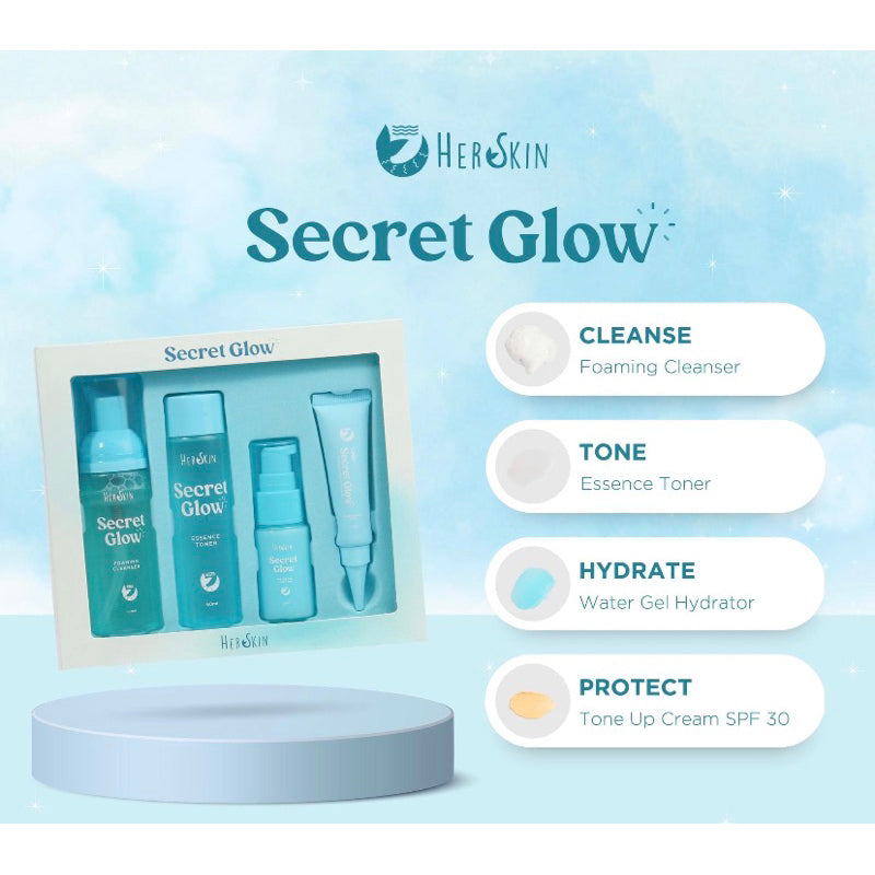 Her Skin Secret Glow Set - 4 in 1